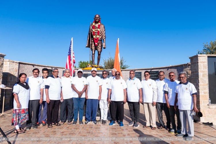 డాలస్ నగరంలో మహాత్మా గాంధీ 153 వ జయంతి వేడుకలు